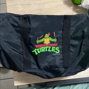 Vintage 1989 Teenage Mutant Ninja Turtles Kid’s Small Duffel Bag